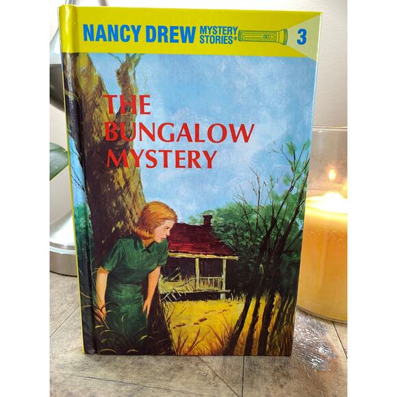 Vtg Nancy Drew Bungalow Mystery, Strange Message Parchment, Secret Old Clock - Picture 2 of 4